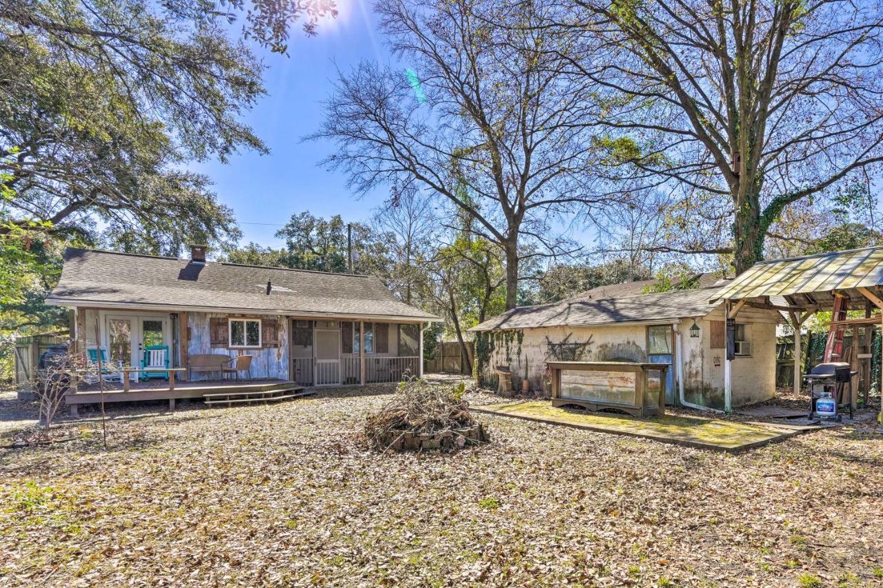 Cozy North Charleston Getaway With Fire Pit! Βίλα Εξωτερικό φωτογραφία